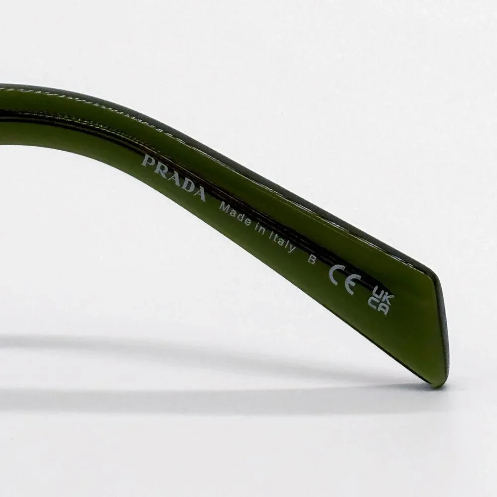 NEW PRADA EYEGLASSES PRB05V 19Z1O1 GREEN UNISEX PR B05V 19Z1O1 VPR B05